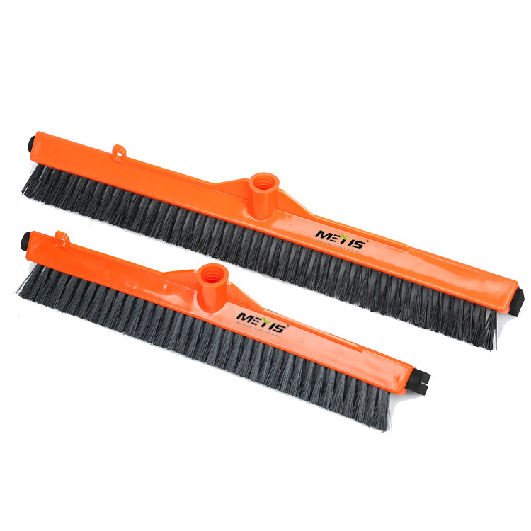 Metis Professional Supplier Plastic Wiper Rubber With Brush Double Squeegee floor cleaning Squeegee 405-T2