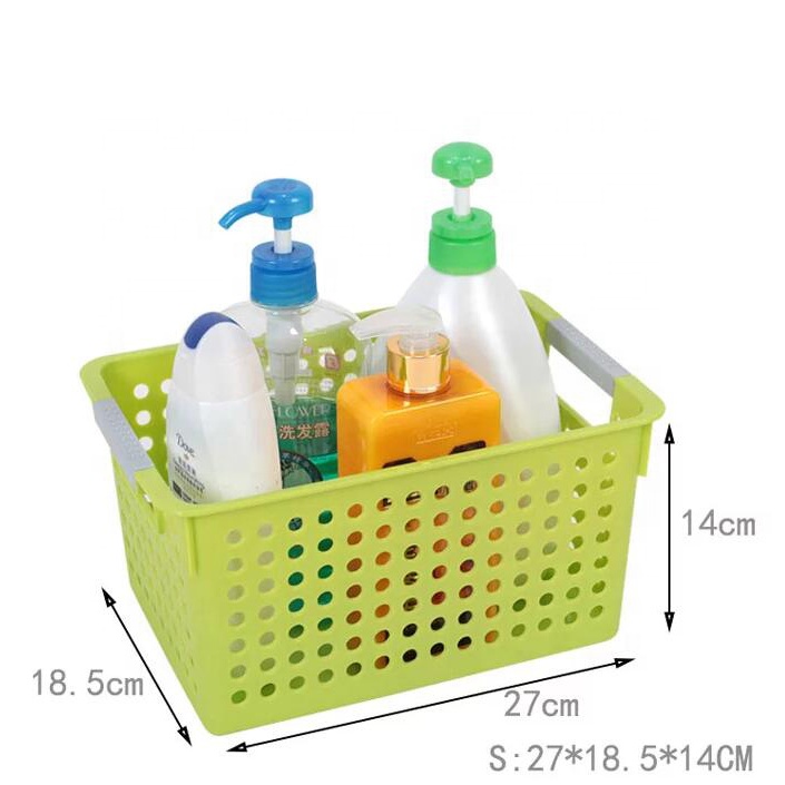 Manufacturer kitchen or bathroom storage basket for hair dryer plastic-storage-baskets