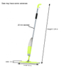 Popular Spray Mop Household Items Hand Free Squeeze Flat Mop Dust Spray Mop With Magic Mob Head