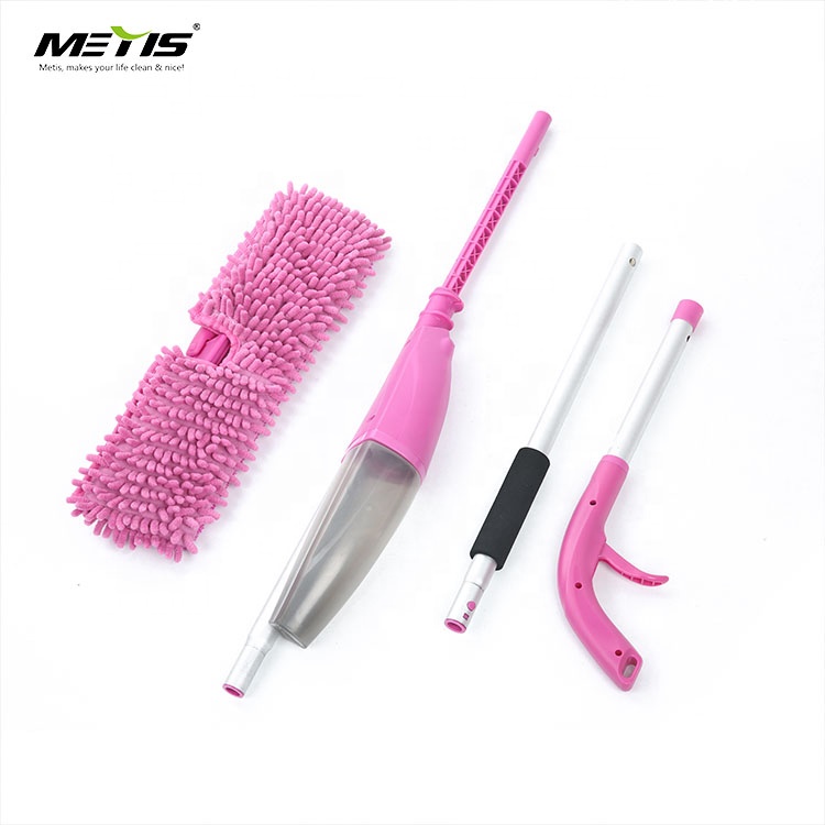 Free Sample Professional 360 Circle Home Cleaning Flexible Plastic Handle Spray Mop for All Floors