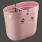 Creative Desktop Plastic Mini Flip Trash Can multi function plastic waste bins