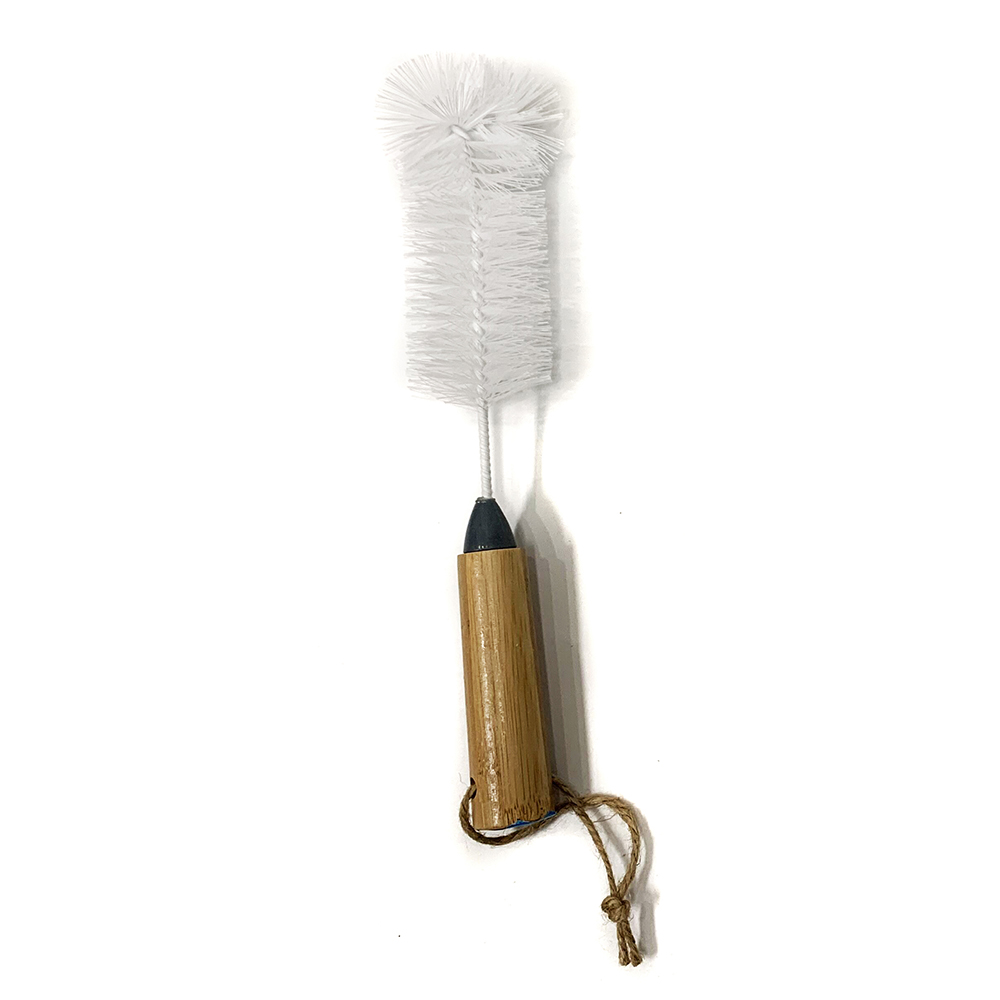 Soft Bristles kitchen use glass cleaning wooden bottle cleaning brush D2020D