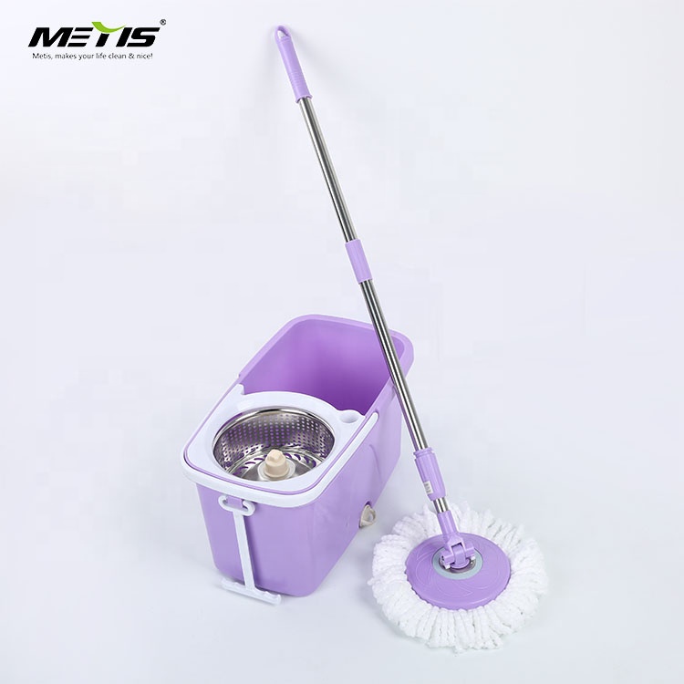 360 degree smart easy cleaning magic mop household plastic spin flat mop with bucket