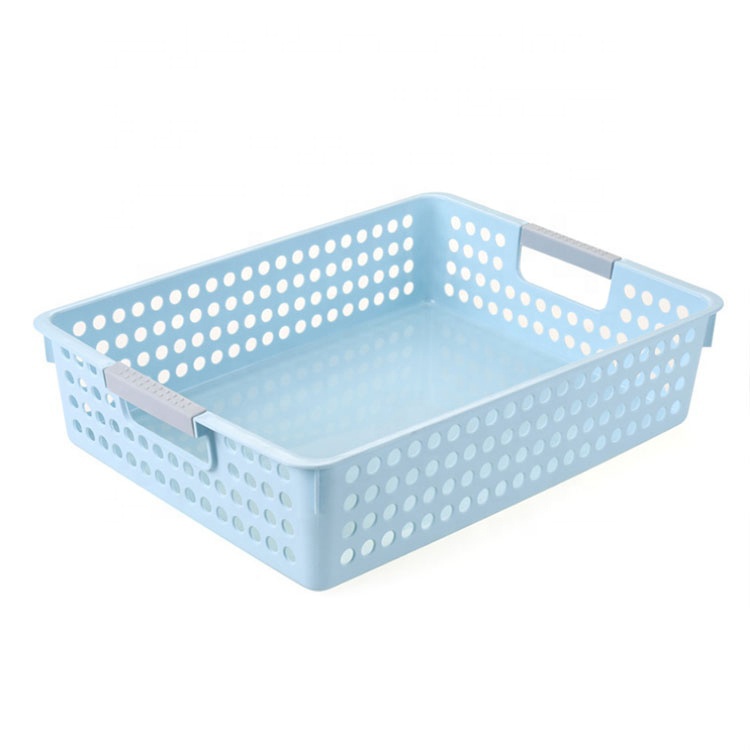 Wholesale toy natural flower vase storage shelf organizer baskets with handles